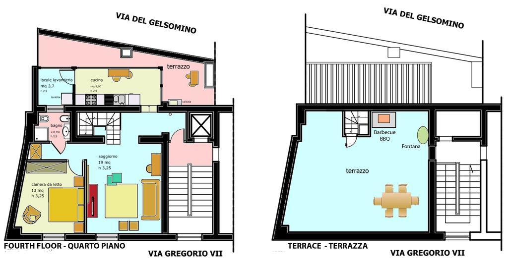 Vatican Penthouse Near S.Peter'S Square Roma Exterior foto